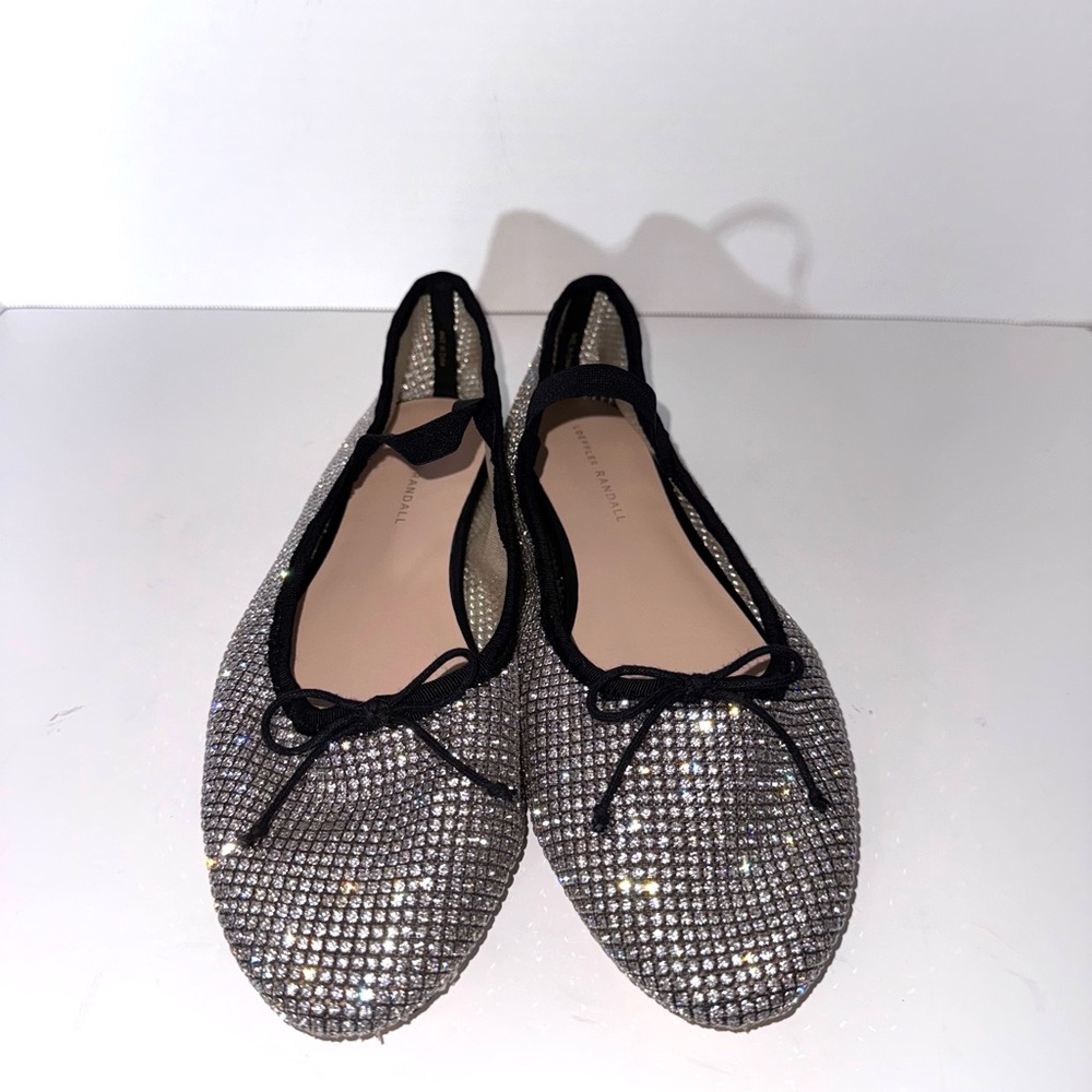 Loeffler Randall Leonie Crystal Ballet Flats - Picture 2 of 3